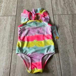 Cat&Jack swimwear size 4T yellow and orange for girls